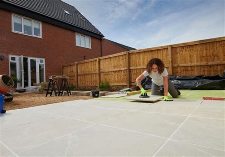 building a patio