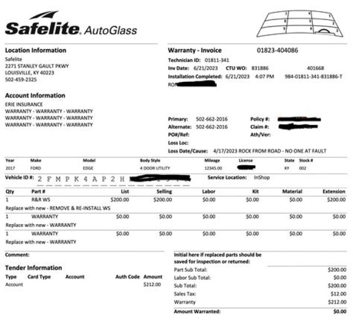 Does Safelite Do Payment Plans