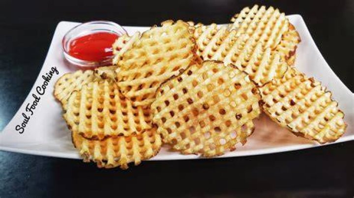 how to make waffle fries