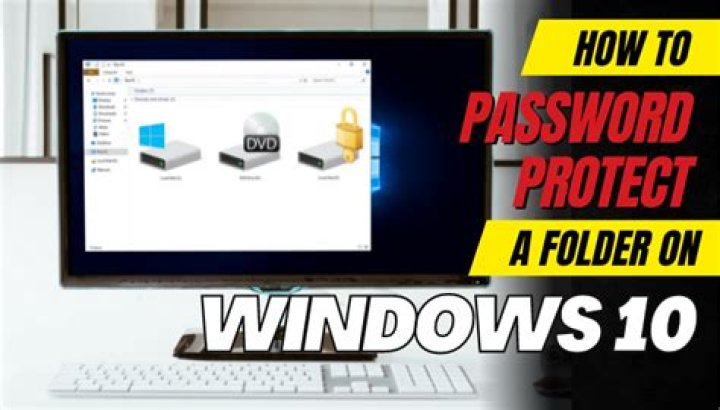 how to password protect a folder