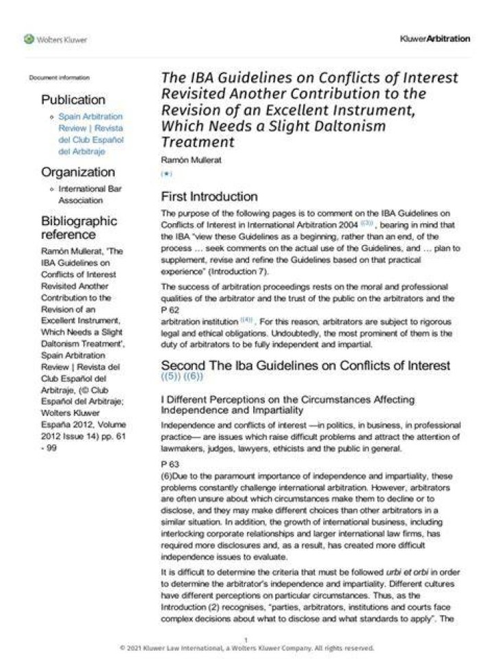 Interest arbitration - How To Discuss