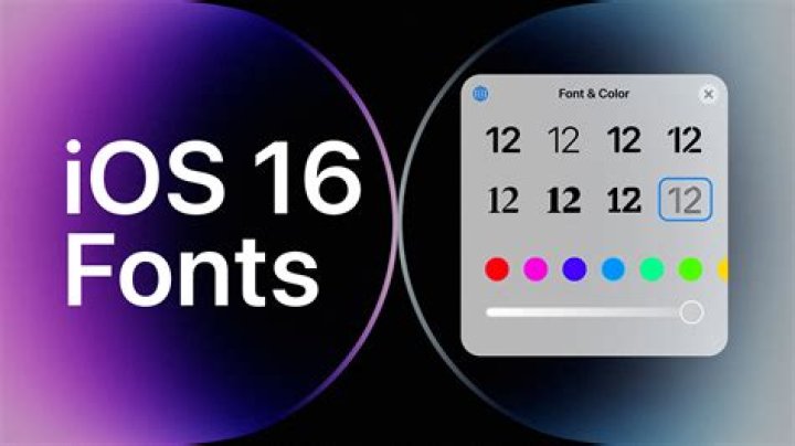 ios font