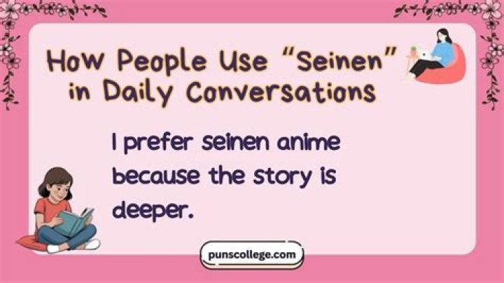 Seinen Meaning - How To Discuss