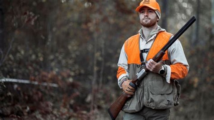 while hunting